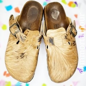 Brikenstock Betula Tan Camouflage Pattern